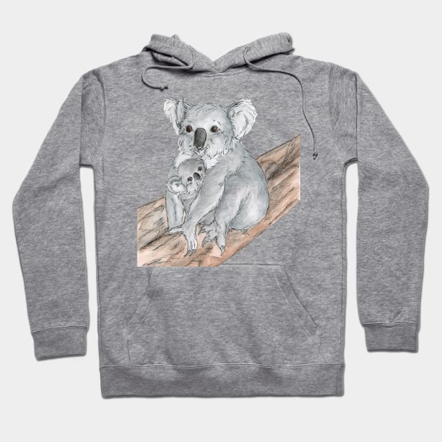 Koala-ty Mother Hoodie by AussieLogic